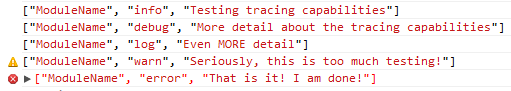 all levels of errors